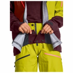 Ortovox Women's 3L Deep Shell Jacket - Ski Jacket 18 Ortovox Women's 3L Deep Shell Jacket - Ski Jacket -Outdoor Equipment Sales Shop ortovox womens 3l deep shell jacket ski jacket detail 8