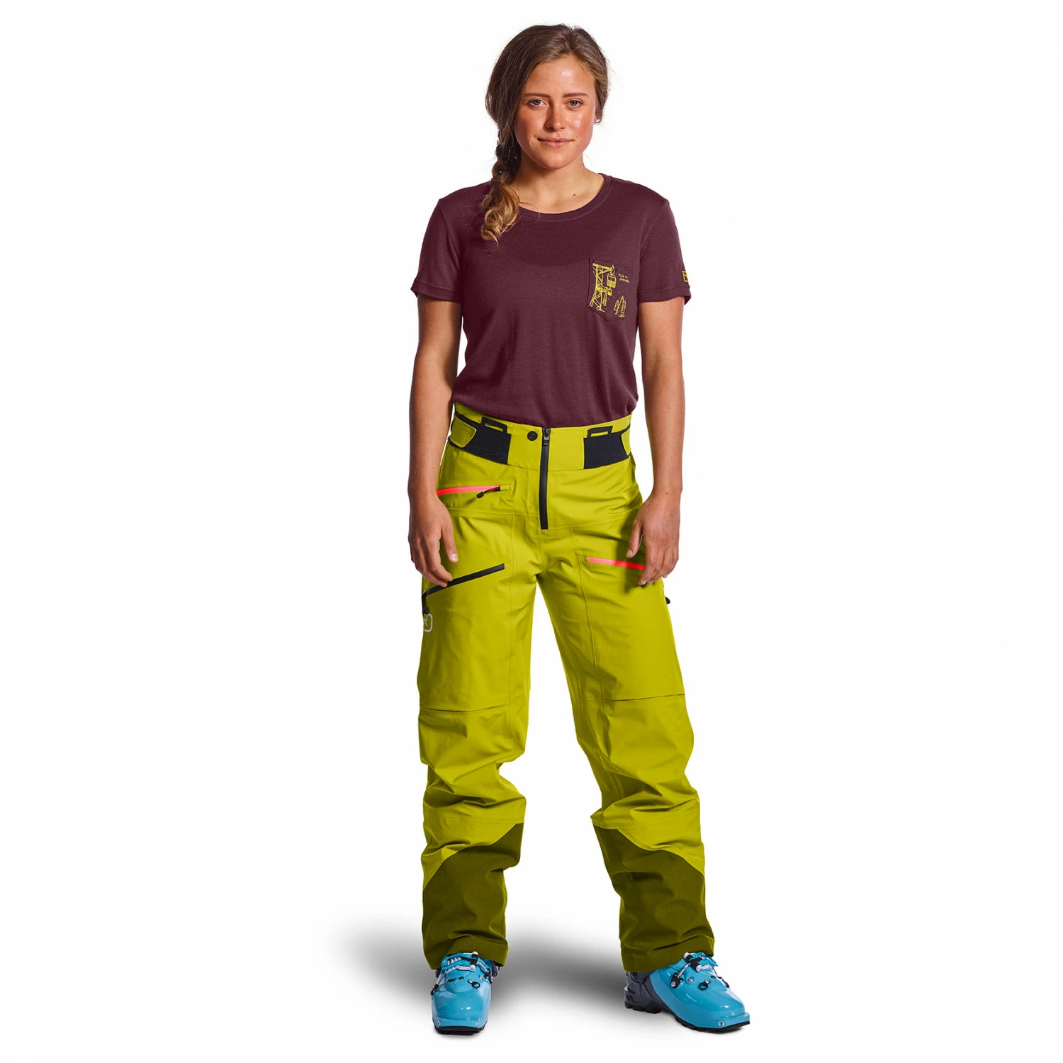 Ortovox Women's 3L Deep Shell Pants - Ski Trousers 5 Ortovox Women's 3L Deep Shell Pants - Ski Trousers - Image 3