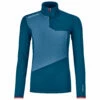 Ortovox Women's Fleece Light Zip Neck - Fleece Jumper 2 Ortovox Women's Fleece Light Zip Neck - Fleece Jumper -Outdoor Equipment Sales Shop ortovox womens fleece light zip neck fleece jumper