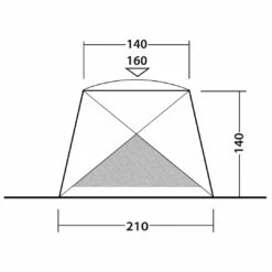 Outwell Beach Shelter Compton - Beach Tent -Outdoor Equipment Sales Shop outwell beach shelter compton beach tent detail 3