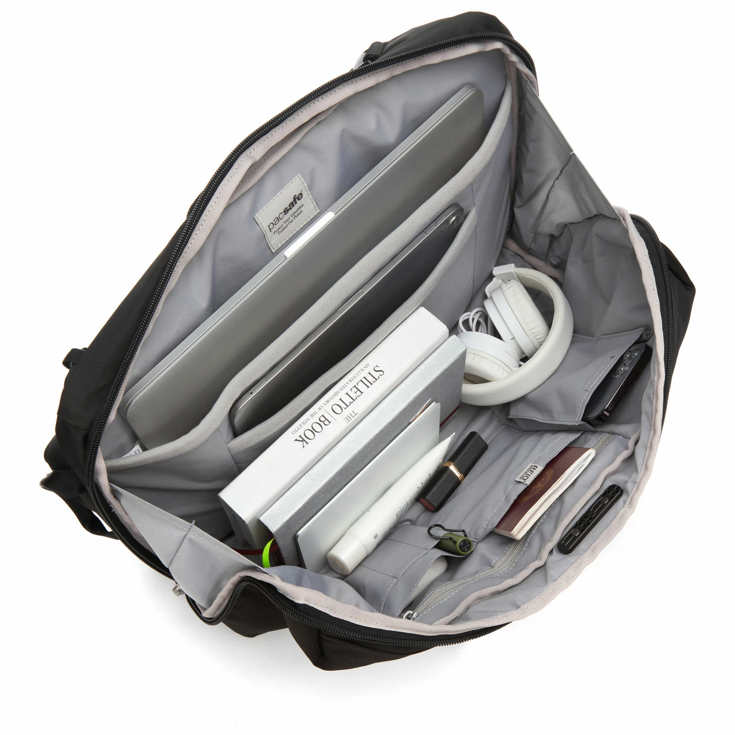 Pacsafe Metrosafe X 16'' Commuter Backpack - Daypack 7 Pacsafe Metrosafe X 16'' Commuter Backpack - Daypack - Image 5