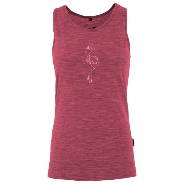 Women's Bingo Flamingo Tank Top - Merino Shirt 3 Women's Bingo Flamingo Tank Top - Merino Shirt