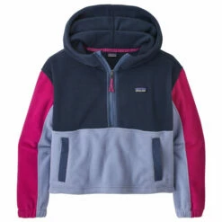 Patagonia Girl's Microdini Cropped Hoody P/O - Fleece Jumper