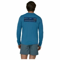 Patagonia L/S Cap Cool Daily Graphic Shirt Waters - Sport Shirt -Outdoor Equipment Sales Shop patagonia l s cap cool daily graphic shirt waters sport shirt detail 3