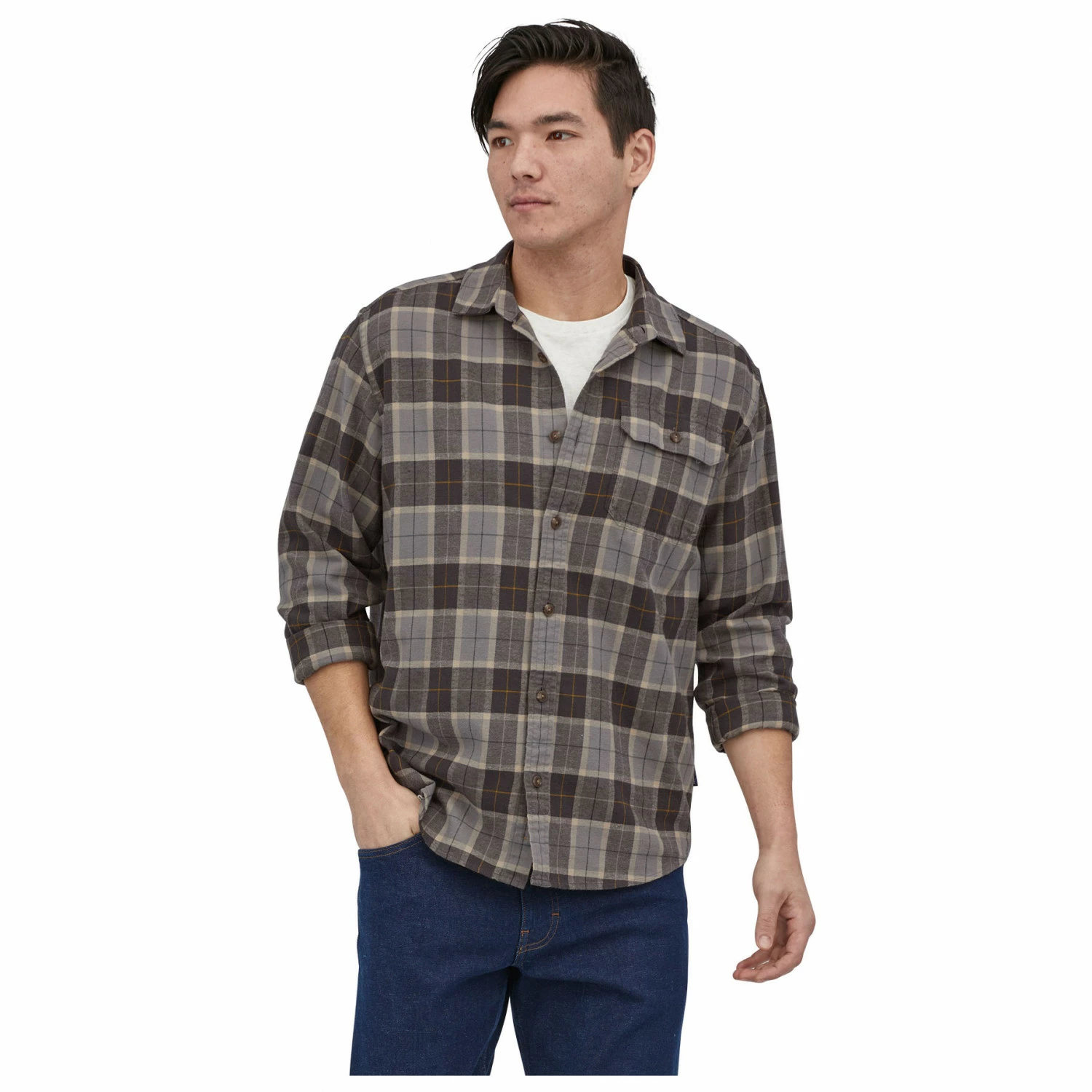 Patagonia L/S Cotton In Conversion LW Fjord Flannel Shirt - Shirt 4 Patagonia L/S Cotton In Conversion LW Fjord Flannel Shirt - Shirt - Image 2