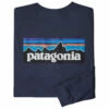 Patagonia L/S P-6 Logo Responsibili-Tee - Longsleeve -Outdoor Equipment Sales Shop patagonia l s p 6 logo responsibili tee longsleeve