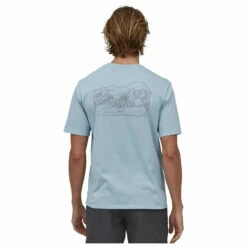 Patagonia Lost And Found Organic Pocket T-Shirt - T-shirt -Outdoor Equipment Sales Shop patagonia lost and found organic pocket t shirt t shirt detail 3