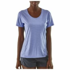 Patagonia Women's Cap Cool Lightweight Shirt - Synthetic Base Layer 8 Patagonia Women's Cap Cool Lightweight Shirt - Synthetic Base Layer -Outdoor Equipment Sales Shop patagonia womens cap cool lightweight shirt synthetic base layer detail 2