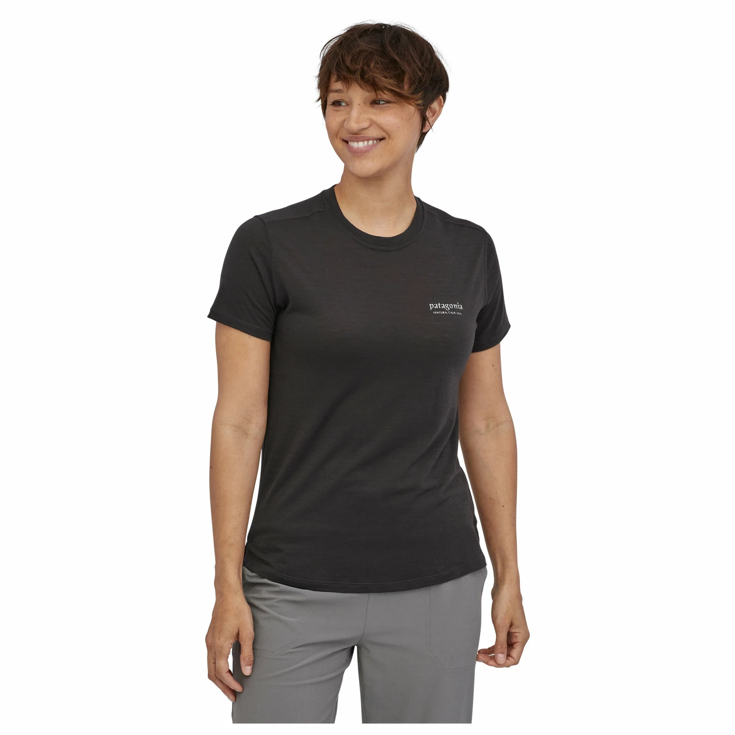 Patagonia Women's Cap Cool Merino Graphic Shirt - Merino Shirt 4 Patagonia Women's Cap Cool Merino Graphic Shirt - Merino Shirt - Image 2