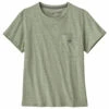 Patagonia Women's Clean Climb Bloom Pocket Responsibili - T-shirt -Outdoor Equipment Sales Shop patagonia womens clean climb bloom pocket responsibili t shirt
