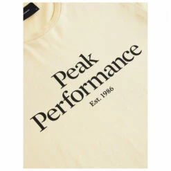 Peak Performance Original Tee - T-shirt -Outdoor Equipment Sales Shop peak performance original tee t shirt detail 4