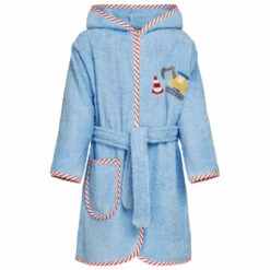 Playshoes Kid's Frottee-Bademantel Bagger - Bathrobe