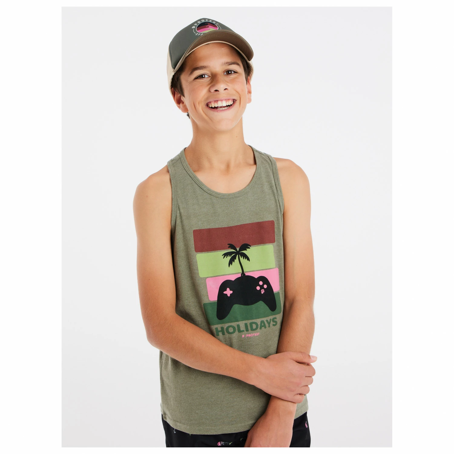 Protest Kid's Prttoto Singlet - Tank Top 5 Protest Kid's Prttoto Singlet - Tank Top - Image 3