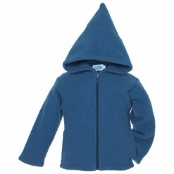 Kid's Wollfleecekapuzenjacke - Merino Hoodie