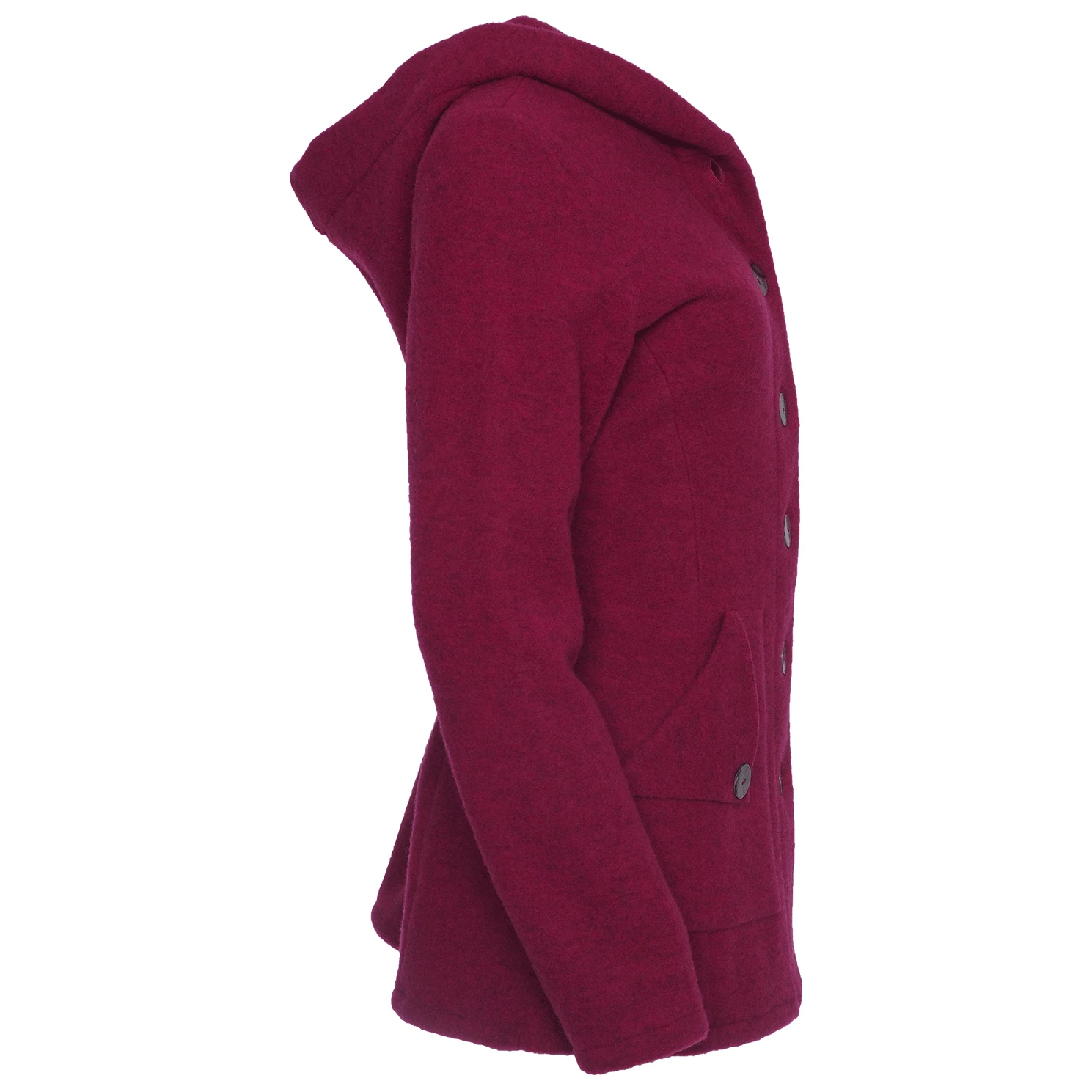 Women's Wollfleecekapuzenjacke Mona - Merino Jacket 5 Women's Wollfleecekapuzenjacke Mona - Merino Jacket - Image 3