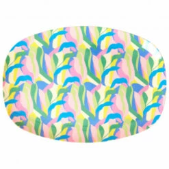 Rice Melamine Rectangular Plate - Plate