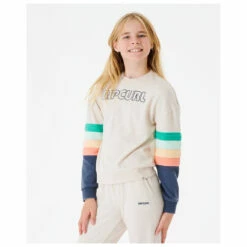 Rip Curl Girl's Surf Break Crew - Jumper 9 Rip Curl Girl's Surf Break Crew - Jumper -Outdoor Equipment Sales Shop rip curl girls surf break crew jumper detail 3
