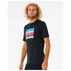 Rip Curl Surf Revival Peak Tee - Lycra -Outdoor Equipment Sales Shop rip curl surf revival peak tee lycra detail 3