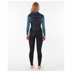 Rip Curl Women's Omega 3/2 Steamer Back Zip - Wet Suit -Outdoor Equipment Sales Shop rip curl womens omega 3 2 steamer back zip wet suit detail 3