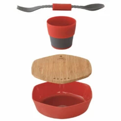 Robens Leaf Meal Kit - Set Of Dishes 16 Robens Leaf Meal Kit - Set Of Dishes -Outdoor Equipment Sales Shop robens leaf meal kit set of dishes detail 5