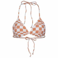Roxy Women's Check It 2 Tiki Tri - Bikini Top