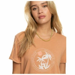 Roxy Women's Ocean After - T-shirt 11 Roxy Women's Ocean After - T-shirt -Outdoor Equipment Sales Shop roxy womens ocean after t shirt detail 5
