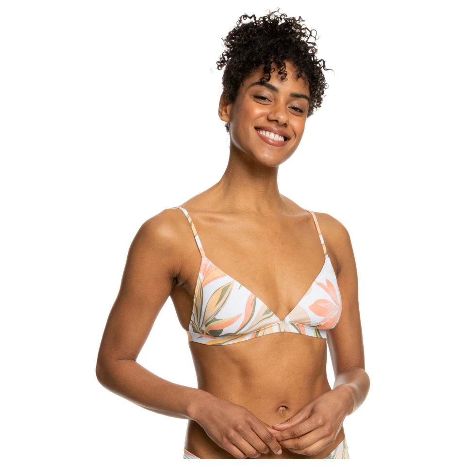 Roxy Women's Printed Beach Classics Fixed Tri - Bikini Top 5 Roxy Women's Printed Beach Classics Fixed Tri - Bikini Top - Image 3