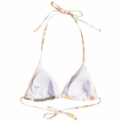 Roxy Women's Printed Beach Classics Tiki Tri - Bikini Top -Outdoor Equipment Sales Shop roxy womens printed beach classics tiki tri bikini top detail 2