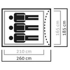 SALEWA Litetrek Pro III Tent - 3-person Tent -Outdoor Equipment Sales Shop salewa litetrek pro iii tent 3 person tent detail 2