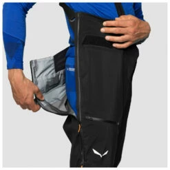 SALEWA Ortles GTX Pro Stretch Pants - Waterproof Trousers -Outdoor Equipment Sales Shop salewa ortles gtx pro stretch pants waterproof trousers detail 6