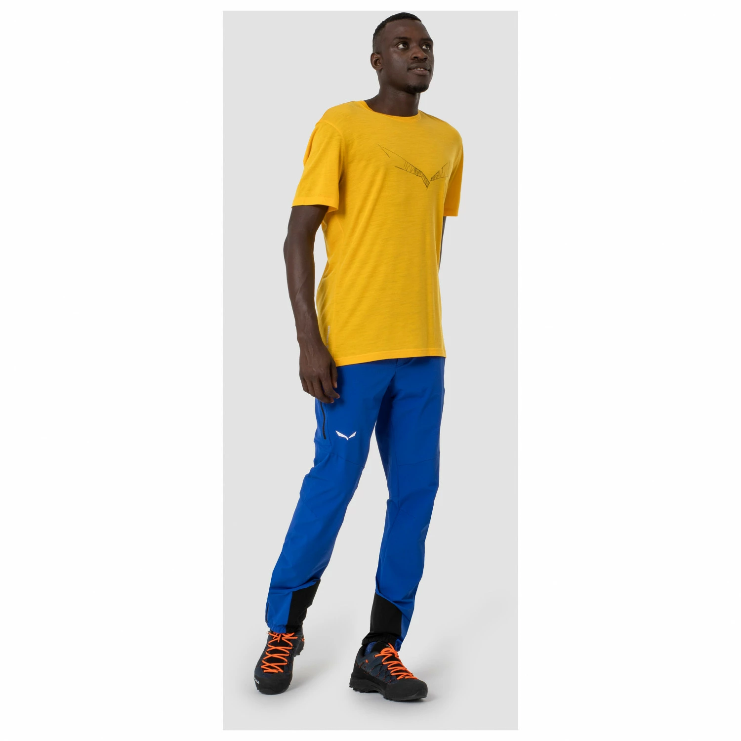 SALEWA Pure Eagle Sketch Alpine Merino T-shirt - Merino Shirt 4 SALEWA Pure Eagle Sketch Alpine Merino T-shirt - Merino Shirt - Image 2