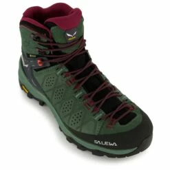 SALEWA Women's Alp Trainer 2 Mid GTX - Walking Boots 17 SALEWA Women's Alp Trainer 2 Mid GTX - Walking Boots -Outdoor Equipment Sales Shop salewa womens alp trainer 2 mid gtx walking boots detail 7