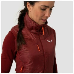 SALEWA Women's Ortles Hybrid TWR Vest - Wool Vest -Outdoor Equipment Sales Shop salewa womens ortles hybrid twr vest wool vest detail 5