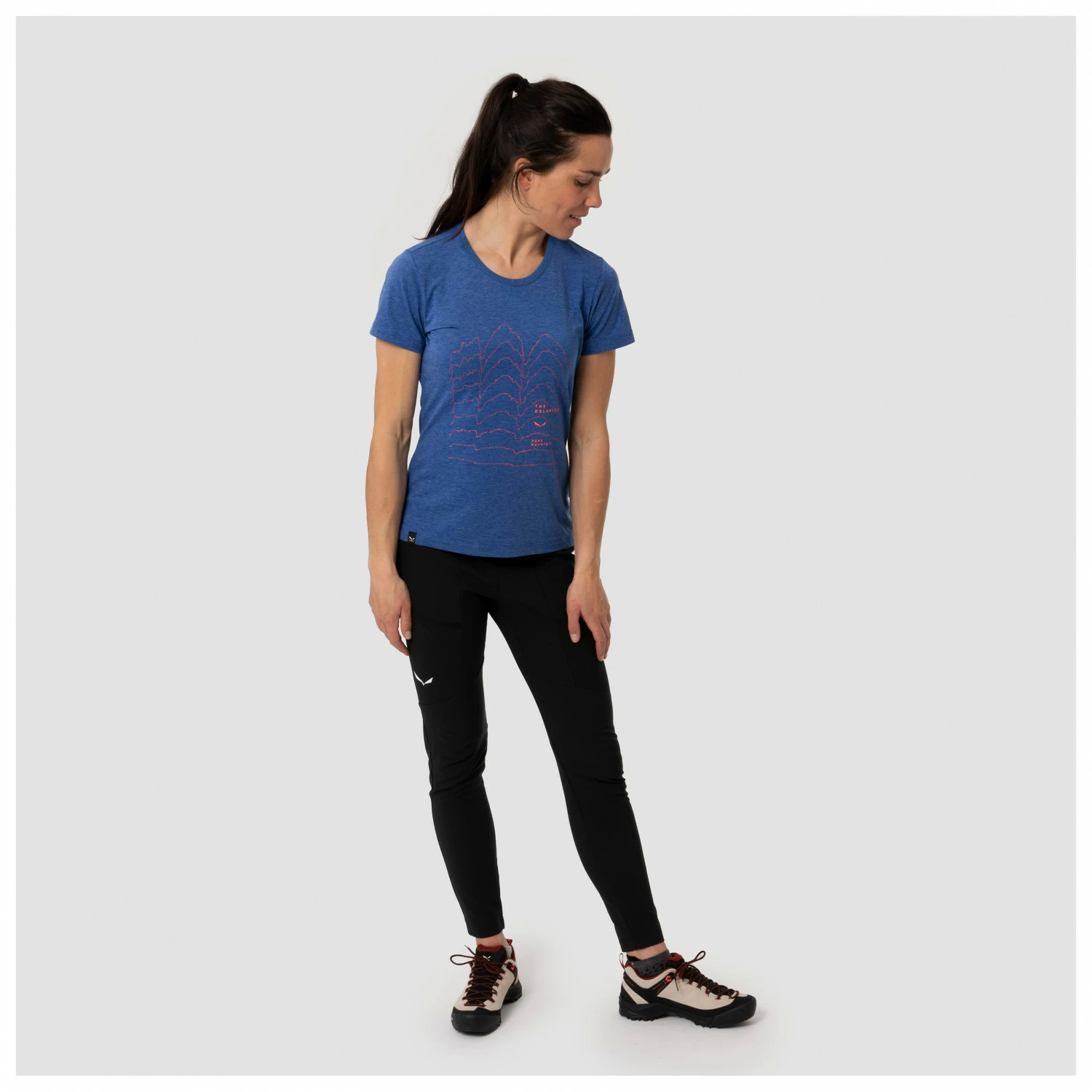 SALEWA Women's Pure Skyline Dry T-Shirt - Sport Shirt 4 SALEWA Women's Pure Skyline Dry T-Shirt - Sport Shirt - Image 2