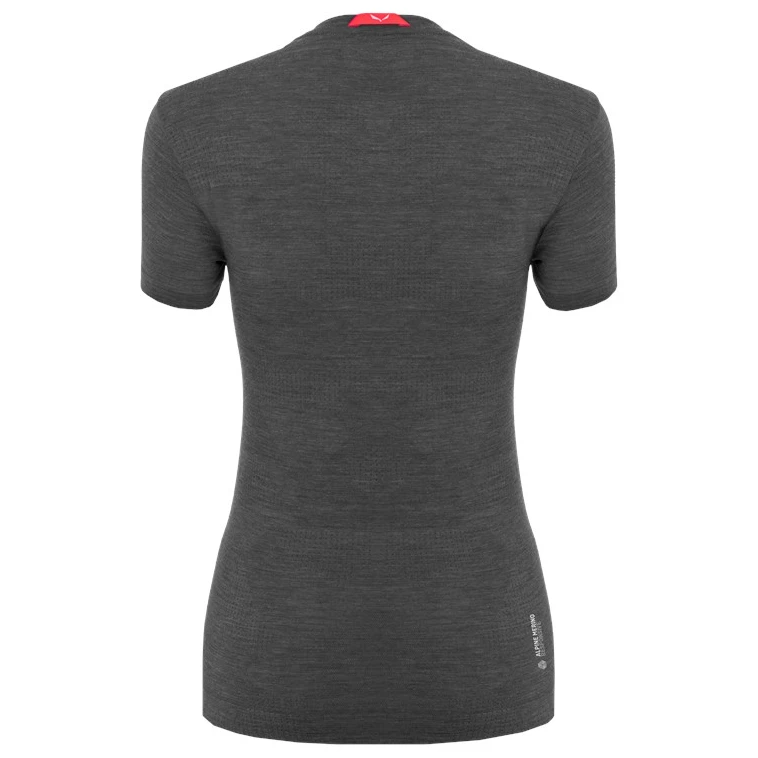 SALEWA Women's Zebru Fresh AMR T-Shirt - Merino Base Layer 4 SALEWA Women's Zebru Fresh AMR T-Shirt - Merino Base Layer - Image 2