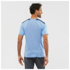 Salomon Outline S/S Tee - Sport Shirt 9 Salomon Outline S/S Tee - Sport Shirt -Outdoor Equipment Sales Shop salomon outline s s tee sport shirt detail 3