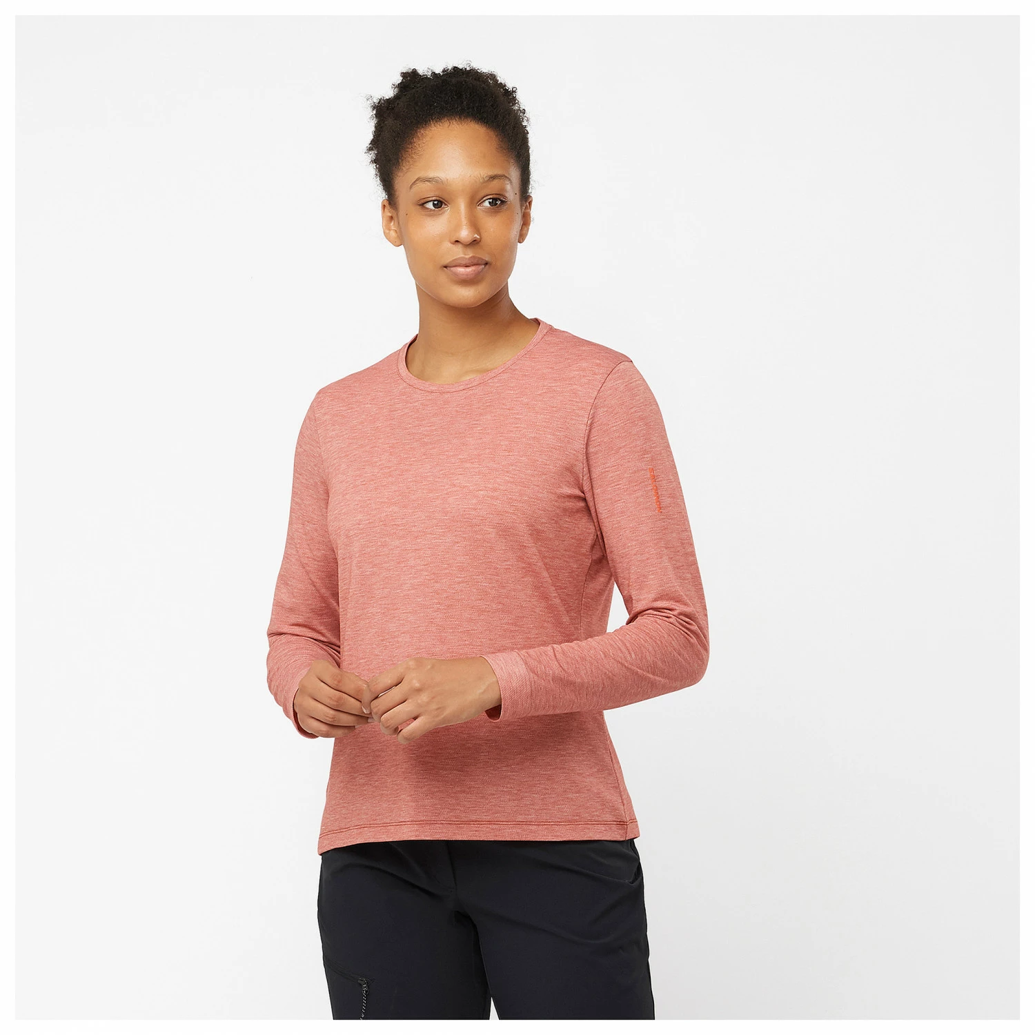 Salomon Women's Essential Tencel L/S Tee - Sport Shirt 5 Salomon Women's Essential Tencel L/S Tee - Sport Shirt - Image 3