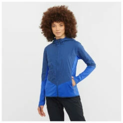 Salomon Women's Outline All Season Hybrid - Softshell Jacket -Outdoor Equipment Sales Shop salomon womens outline all season hybrid softshell jacket detail 2