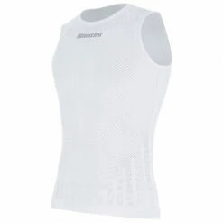 Santini Rete Sleeveless Baselayer - Synthetic Base Layer -Outdoor Equipment Sales Shop santini rete sleeveless baselayer synthetic base layer detail 2