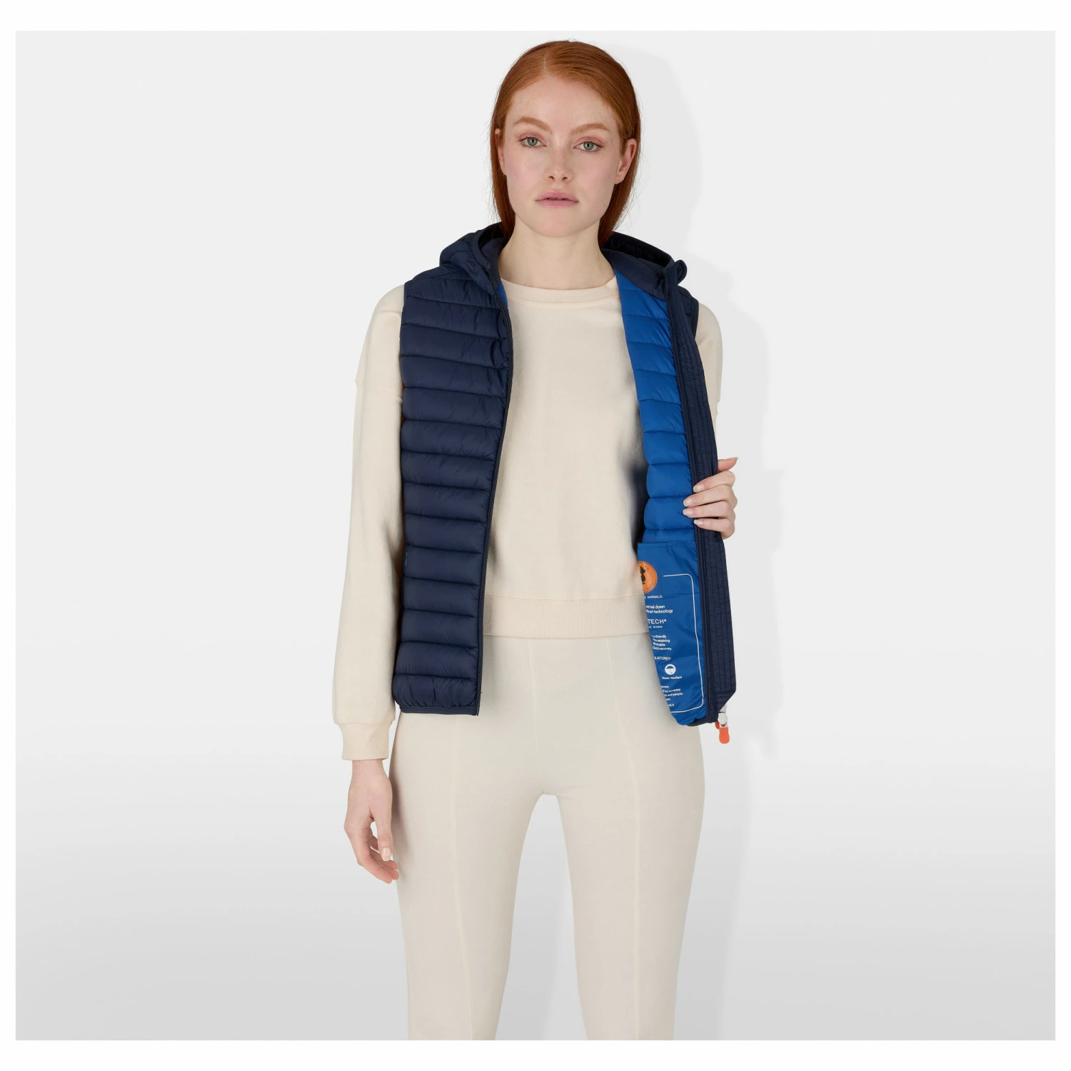 SAVE THE DUCK Women's Dia Hooded Vest - Synthetic Jacket 7 SAVE THE DUCK Women's Dia Hooded Vest - Synthetic Jacket - Image 5