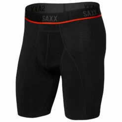 Saxx Kinetic Light-Compression Mesh Long Leg - Synthetic Base Layer