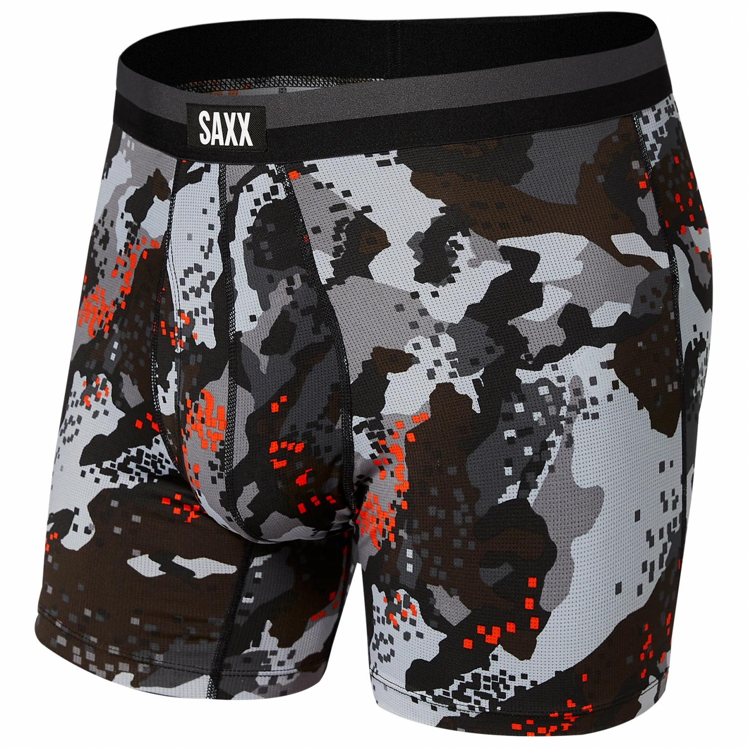 Saxx Sport Mesh Boxer Brief Fly - Synthetic Base Layer 3 Saxx Sport Mesh Boxer Brief Fly - Synthetic Base Layer