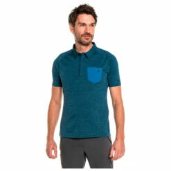 Schöffel Polo Shirt Hocheck - Polo Shirt 11 Schöffel Polo Shirt Hocheck - Polo Shirt -Outdoor Equipment Sales Shop schoeffel polo shirt hocheck polo shirt detail 3