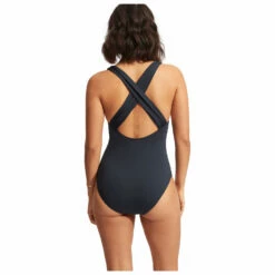Seafolly Women's Collective Cross Back One Piece - Swimsuit 9 Seafolly Women's Collective Cross Back One Piece - Swimsuit -Outdoor Equipment Sales Shop seafolly womens collective cross back one piece swimsuit detail 3
