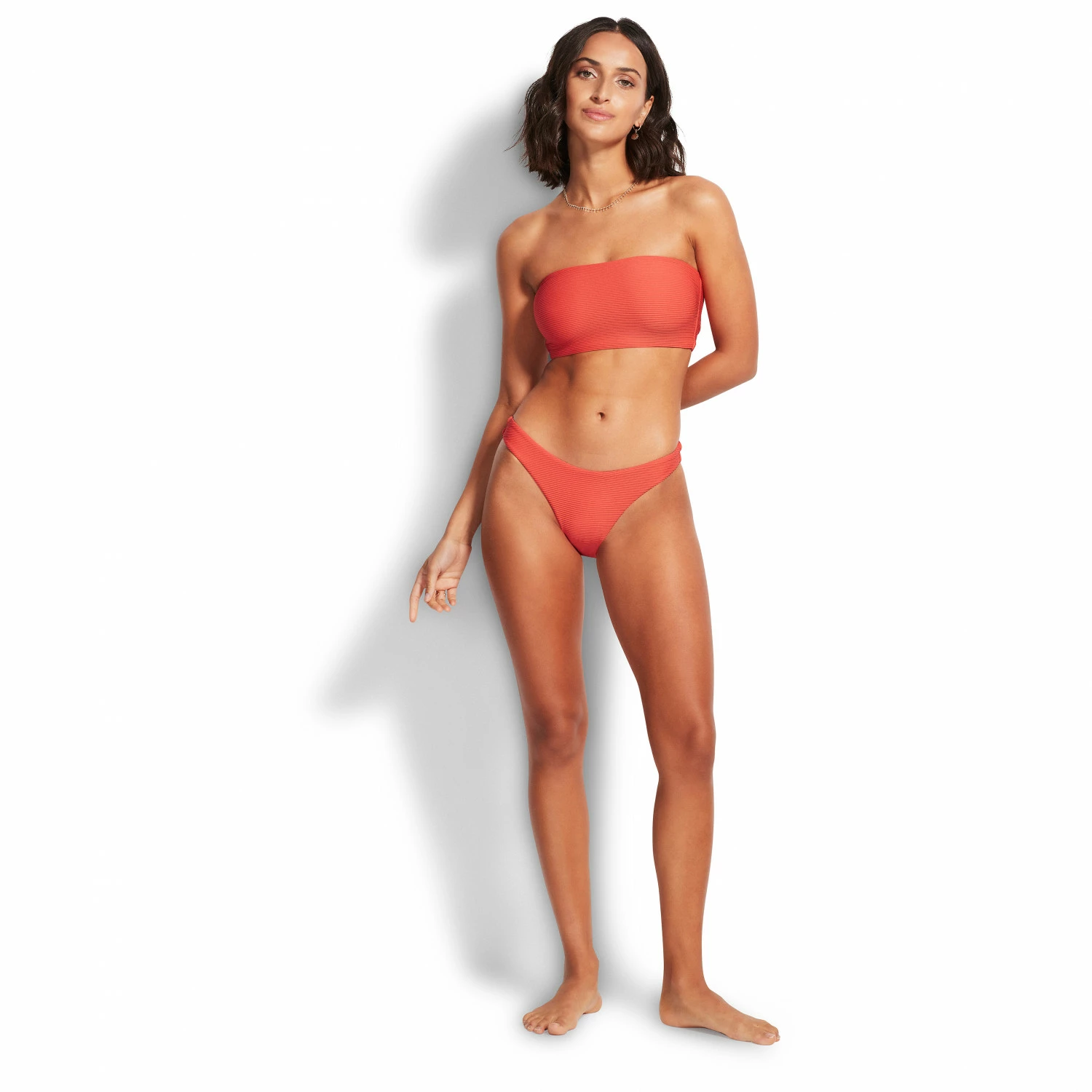 Seafolly Women's Essentials High Rise - Bikini Bottom 6 Seafolly Women's Essentials High Rise - Bikini Bottom - Image 4