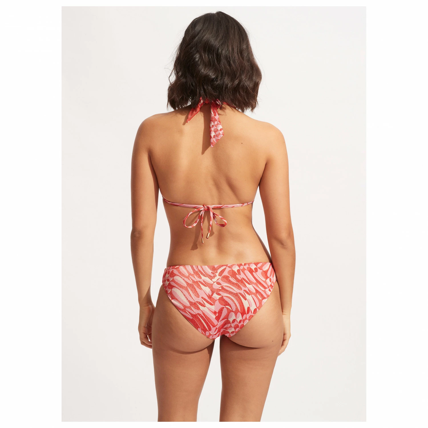 Seafolly Women's Poolside Reversible Longline Tri - Bikini Top 6 Seafolly Women's Poolside Reversible Longline Tri - Bikini Top - Image 4