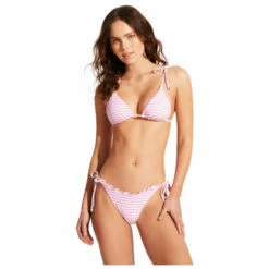 Seafolly Women's Sorrentostripe Slide Tri - Bikini Top 6 Seafolly Women's Sorrentostripe Slide Tri - Bikini Top -Outdoor Equipment Sales Shop seafolly womens sorrentostripe slide tri bikini top detail 2