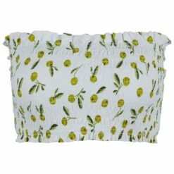 Seafolly Women's Summercrush Shirred Long Line Bandeau - Bikini Top