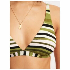 Seafolly Women's Sun Stripe Longline Tri - Bikini Top 15 Seafolly Women's Sun Stripe Longline Tri - Bikini Top -Outdoor Equipment Sales Shop seafolly womens sun stripe longline tri bikini top detail 6
