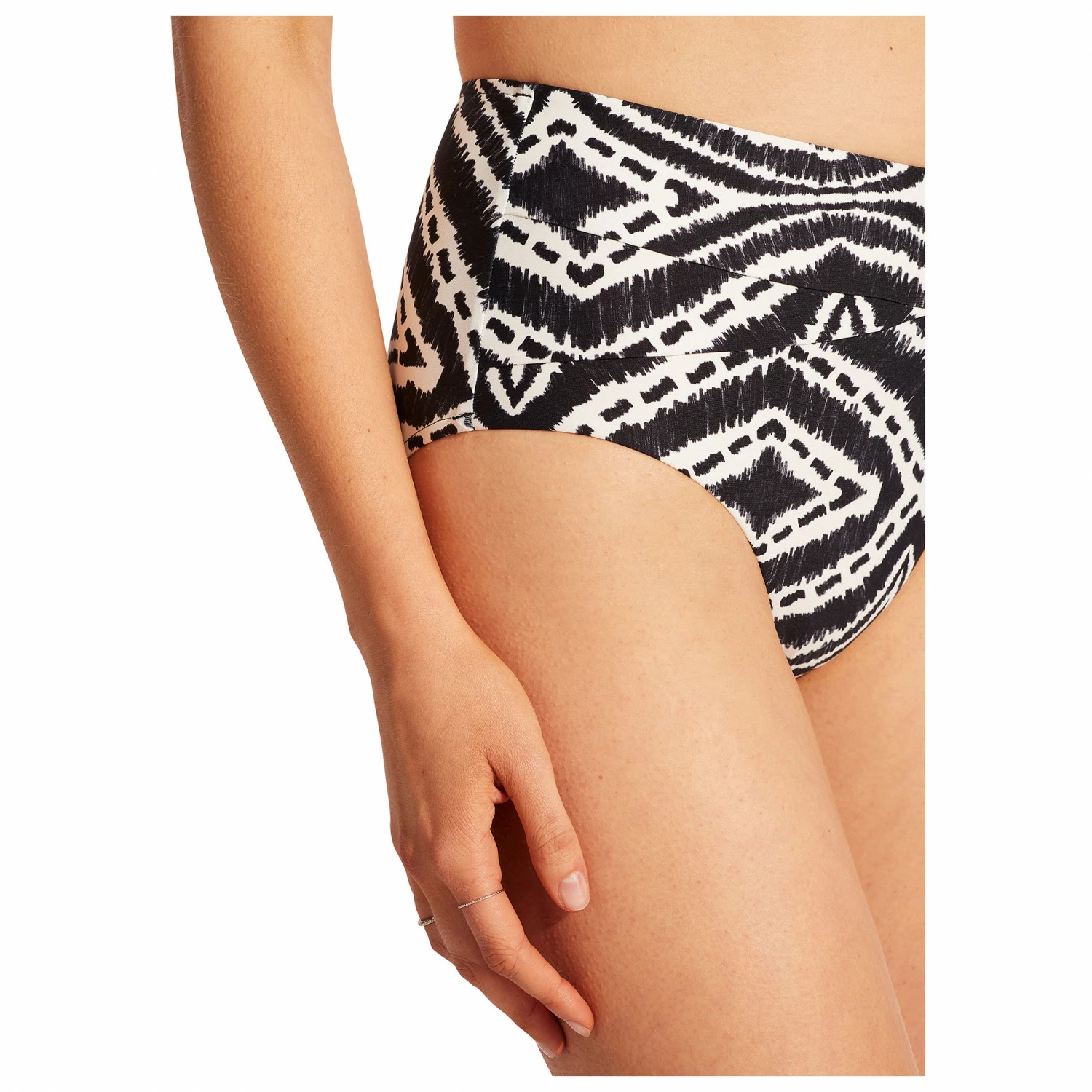Seafolly Women's Zanzibar High Waisted Pants - Bikini Bottom 5 Seafolly Women's Zanzibar High Waisted Pants - Bikini Bottom - Image 3